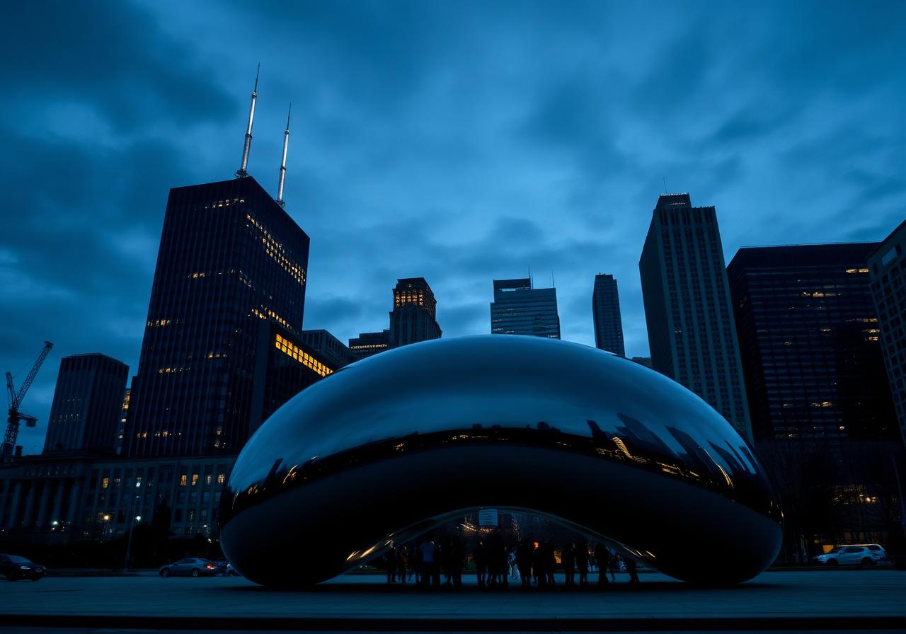 Chicago — The Bean · Millennium Park